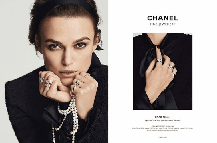 celebrity with Chanel jewelry